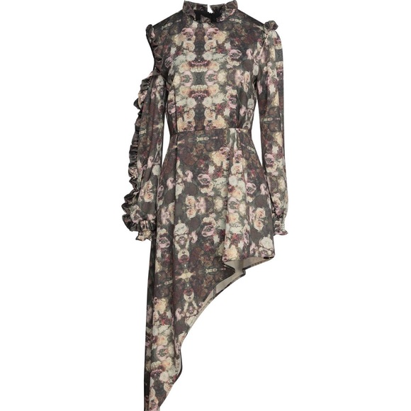 Asymmetric dress, size 4 - Picture 3 of 4